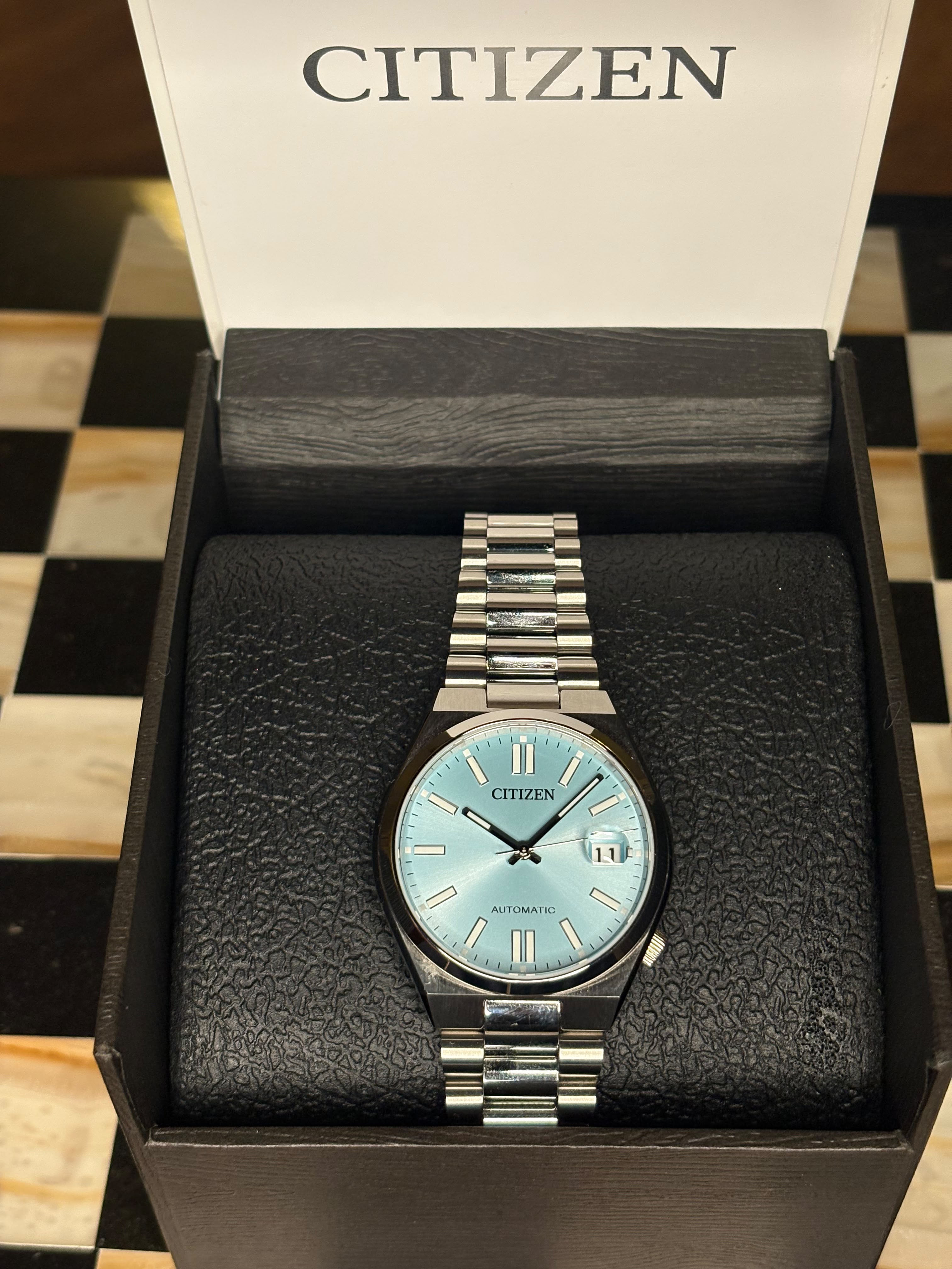 Reloj Citizen Tsuyosa Automatic Tiffany Dial – NJ0151-53M